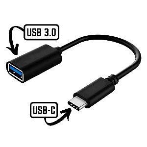 Cabo Adaptador OTG para Smartphone
