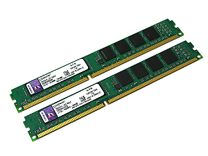 Memória Kingston 8GB (2x4GB) DDR3 1600MHz - [RECONDICIONADO]