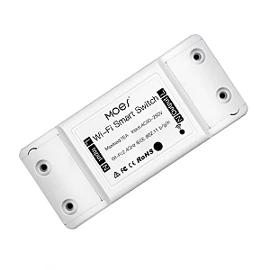 INTERRUPTOR INTELIGENTE WIFI MOES BIVOLT BRANCO