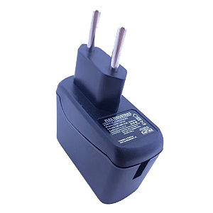 FONTE CARREGADOR UNIVERSAL USB 5V 2,1A PRETO