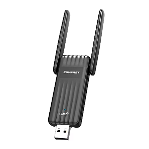 ADAPTADOR WIFI 6 E BLUETOOTH 5.3 USB COMFAST