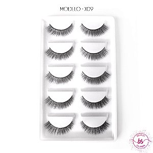 CARTELA DE CÍLIOS 3D - MODELO X09