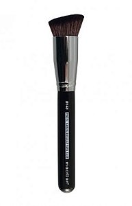 B148 - PINCEL KABUKI ANGULAR PARA BASE - LINHA BLACK - MACRILAN
