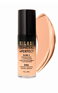 BASE LÍQUIDA CONCEAL + PERFECT - 2 IN 1 - 30ml - MILANI