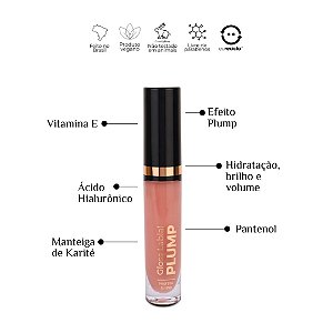 GLOSS LABIAL PLUMP - CHILLI FRESH - 3,8ml- USTÉ COSMÉTICOS