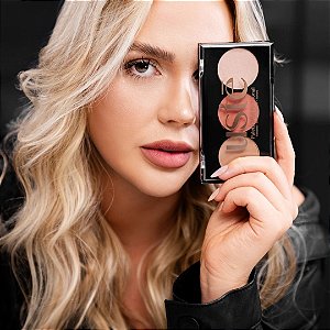 PALETA MULTIUP - TRIO MATTE E GLOW - 14g - USTÉ COSMÉTICOS