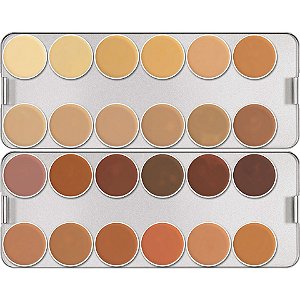 PALETA DE CORRETIVOS DERMACOLOR CAMOUFLAGE - MODELO K / 24 CORES - KRYOLAN