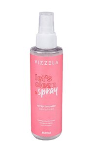 SPRAY LIMPADOR DE PINCÉIS LET'S CLEAN - 150ml - VIZZELA