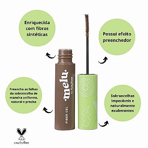 FIBER GEL PARA SOBRANCELHAS - 8,9ML - MELU by RUBY ROSE