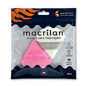 DUPLA DE  ESPONJAS PARA PÓ - EP21 - MACRILAN