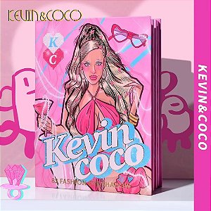 PALETA BARBIE - 82 CORES - KEVIN & COCO