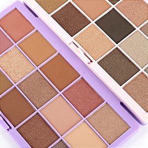 PALETA DE SOMBRAS MYSTERIOUS - 15 CORES - MISS RÔSE
