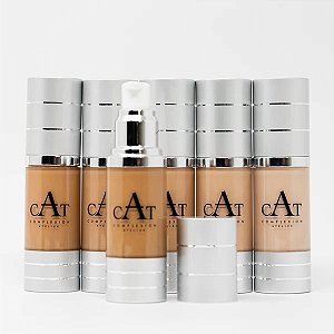 BASE LÍQUIDA ALTA COBERTURA - 30ml - CAT - COMPLEXION ATELIER
