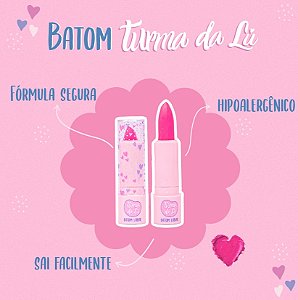 BATOM LABIAL - 3+ - TURMA DA LÚ