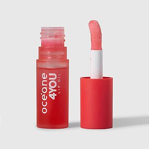 LIP OIL ROSA PUNCH - 6g - LINHA 4YOU - OCÉANE