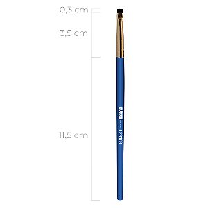 L28108 - PINCEL DE PRECISÃO TOPO RETO - LULLY MAKEUP