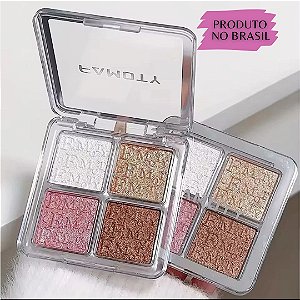 PALETA DE ILUMINADORES - 4 CORES - FAMOTY