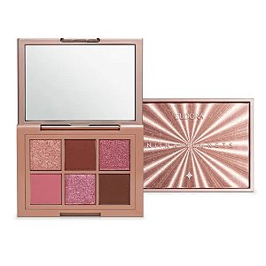 PALETTE DE SOMBRAS ROSÉ SHINE - 6 CORES - NIINA SECRETS by EUDORA