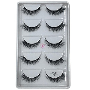 CARTELA DE CÍLIOS 3D - MODELO MZ-01