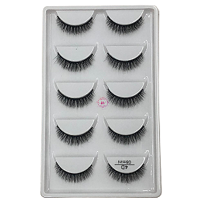 CARTELA DE CÍLIOS 3D - MODELO 08MINI