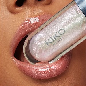 3D HYDRA LIPGLOSS nº47 - WHITE UNICORN - EDIÇÃO LIMITADA - 6,5ml - KIKO MILANO
