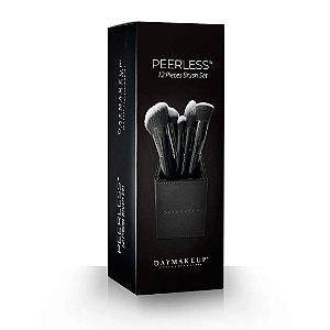 PEERLESS KIT 12 PINCÉIS COM PORTA PINCÉIS - DAYMAKEUP