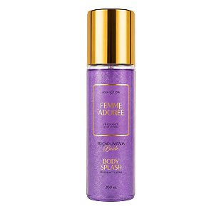 FEMME ADORÉE - BODY SPLASH COM BRILHO - 200ml - ANA GLOW