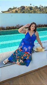 Vestido Longo Letícia - Plus Size
