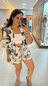 Conjunto Short e Kimono