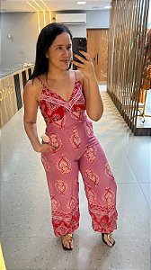 Macacão Pandora Rosa