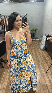 Vestido Bali Azulejo Português