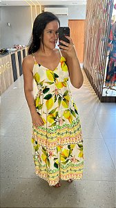 Vestido Virgínia - Limão Siciliano