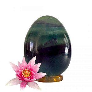 Yoni egg fluorita 4,5 cm ( Importado)