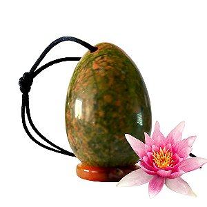 Yoni egg unakita perfurado 4,5 cm importado