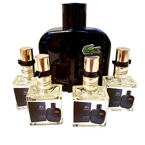 1284 - Decant 9ml Original - L.12.12 Noir - Lacoste - Perfume Masculino - EAU de Toilette