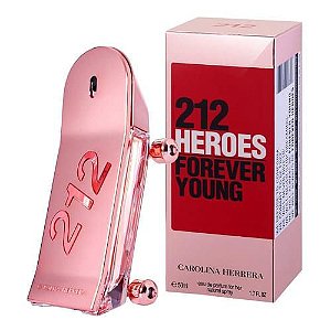 Perfume 212 Heroes For Her - Carolina Herrera - EAU de Parfum - Perfume Feminino - 80 ml