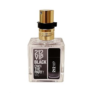 1016 - Decant 9 ml Original - 212 Vip Black - Carolina Herrera - Perfume Masculino - EAU de Parfum