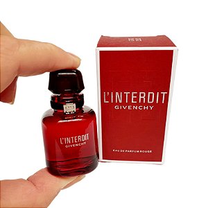 Miniatura L'Interdit Rouge Givenchy - Perfume Feminino - Eau de Parfum - 10 ml - Original