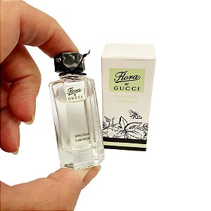 Miniatura Flora By Gucci Gracious Tuberose  Eau De Toilette - 5ml - Original