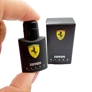Miniatura Ferrari Black Masculino De Ferrari Eau De Toilette - 4ml - Original