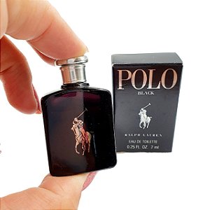 Miniatura Polo Black Ralph Lauren - Perfume Masculino - Eau de Toilette - 7ml - Original