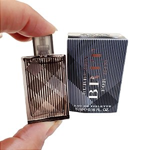 Miniatura Brit for Him Burberry - Perfume Masculino - Eau de Toilette - 5ml - Original