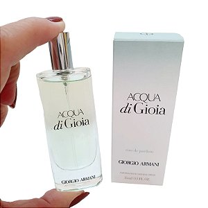 Miniatura Acqua Di Gioia Giorgio Armani - Perfume Feminino - Eau de Parfum  - 15ml - Original