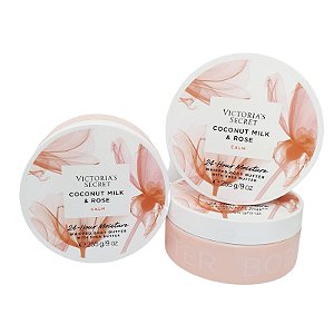 Victoria's Secret Natural Beauty Body Butter - Coconut Milk & Rose - Original