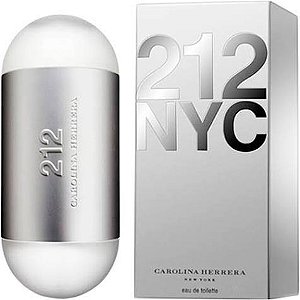 Perfume 212 NYC - Carolina Herrera - Perfume Feminino - EAU de Toilette - 100 ml