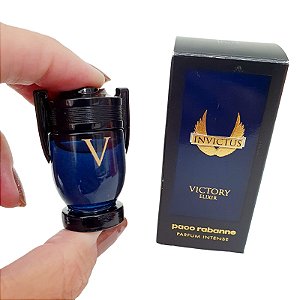Miniatura Invictus Victory Elixir Paco Rabanne Parfum Intense - Perfume Masculino - 5ml - Original