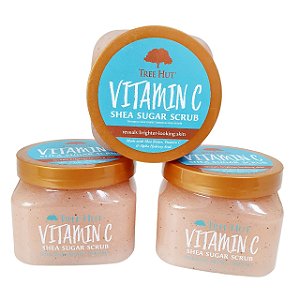 Esfoliante Corporal Tree Hut  com Vitamina C 510 gr - Original