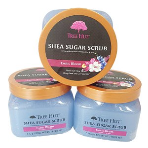 Esfoliante Tree Hut Exotic Bloom Scrub - 510 gr - Original