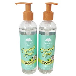 Oléo Corporal Shave Oil Tree Hut Coconut Lime 227 ml - Original