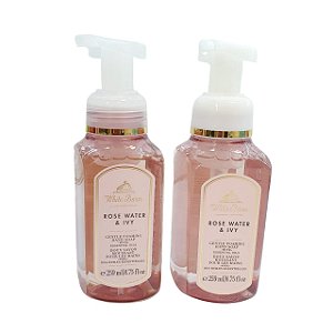 Sabonete em Espuma - Rose Water & Ivy- Bath Body Works - 259 ml - Original